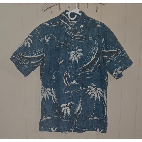 Reyn Spooner Men’s Hawaiian Shirt Size Medium - Picture 2 of 8